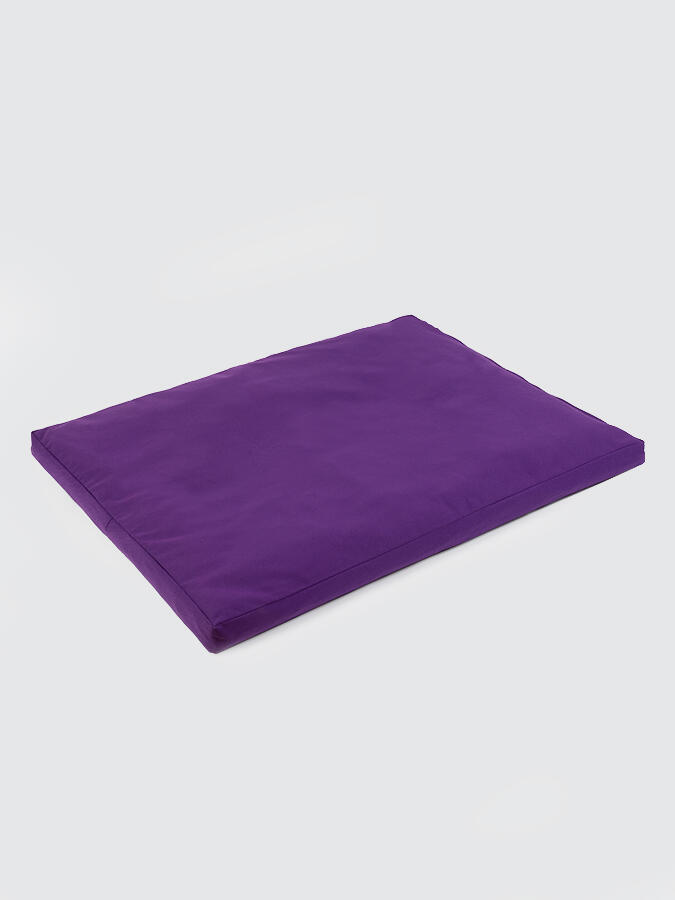 Yoga Studio EU Organic Zabuton Meditation Cushion - Purple 1/3