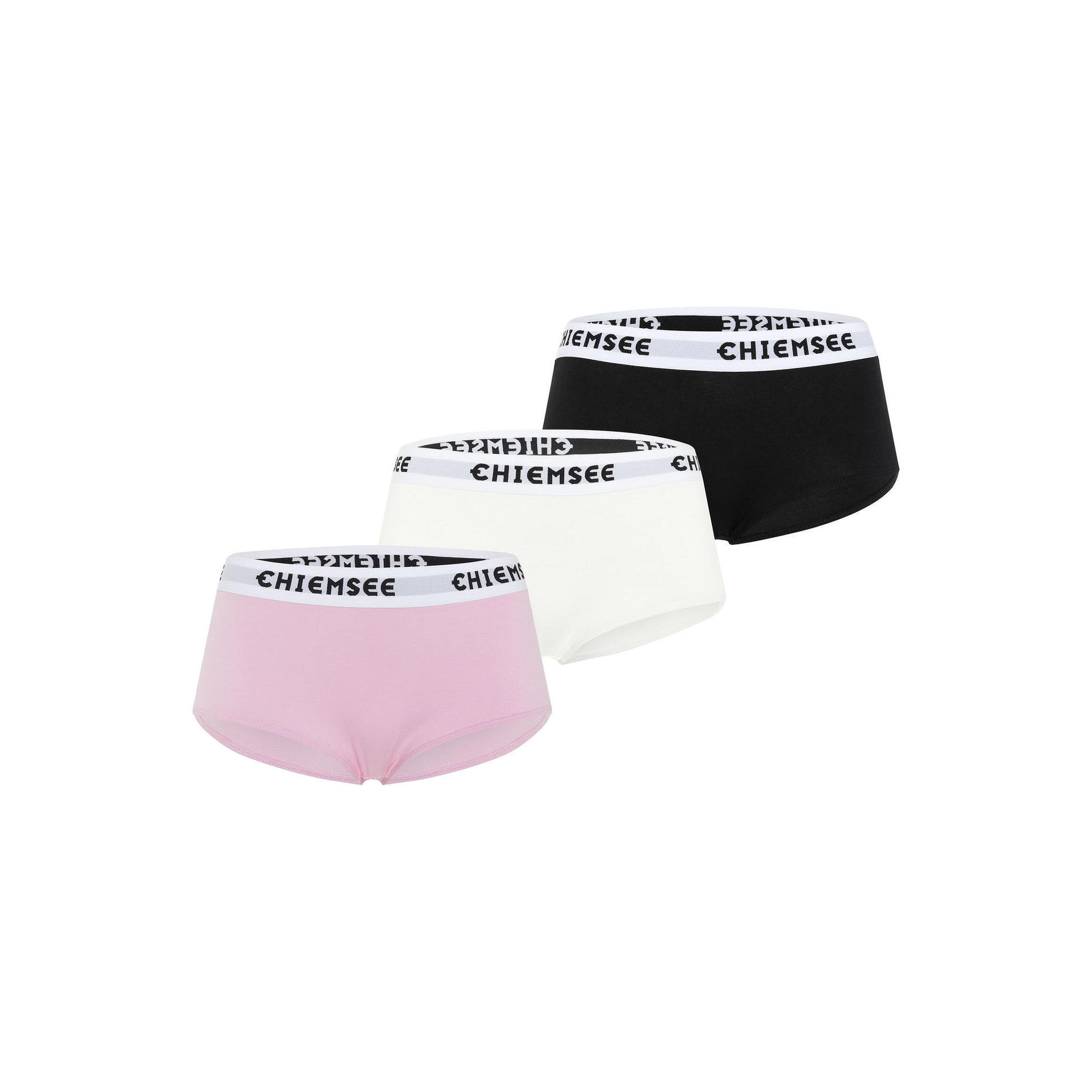 CHIEMSEE Hipster-Panty im Dreierpack mit Logo-Bund