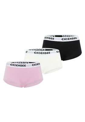 Hipster-Panty im Dreierpack mit Logo-Bund