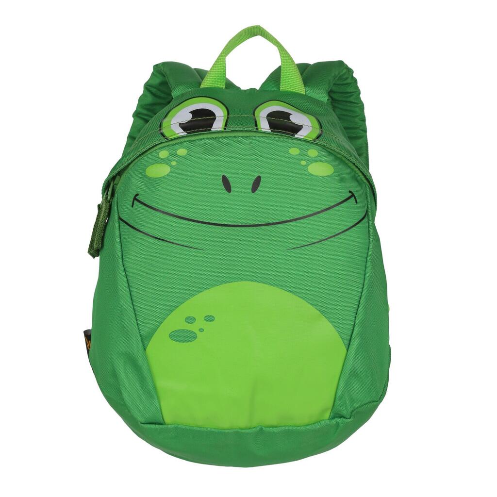 Childrens/Kids Roary Animal Frog Backpack (Green)