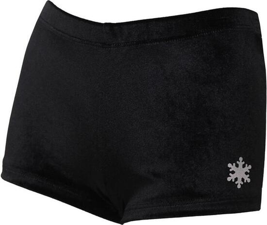 Spodenki gimnastyczne - dziecięce - czarne - Adult Large (AL)