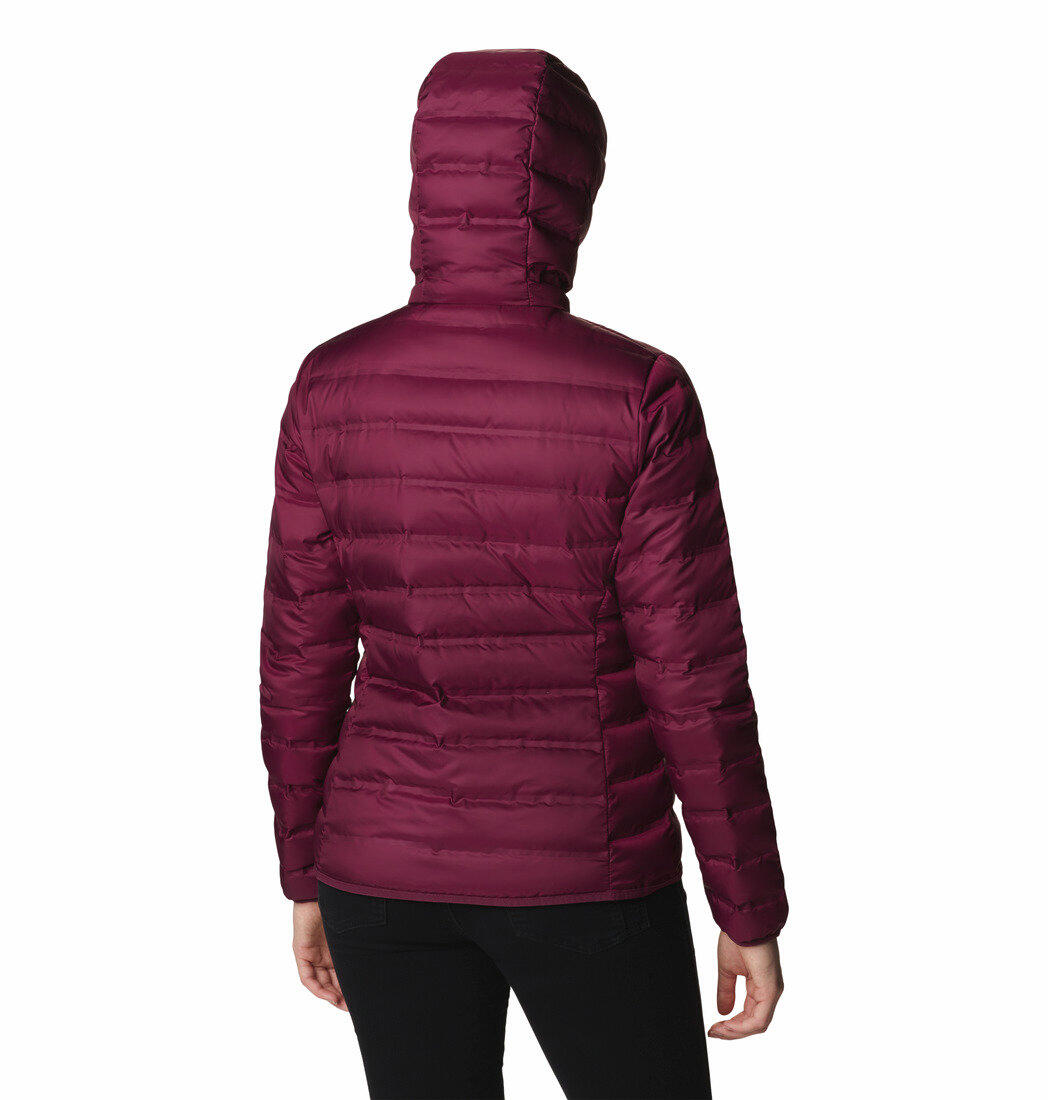 Kurtka turystyczna puchowa damska Columbia Lake 22 Down Hooded Jkt 2/6