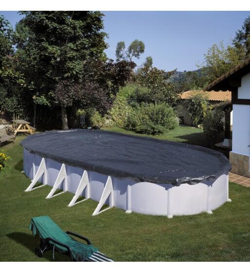 Gre Couverture d'hiver pour piscine 610 x 375 cm 2/4