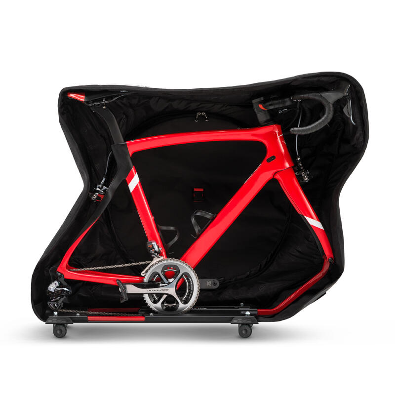 Aerocomfort 3.0 bolsa lleva bici de carrera (Negro)