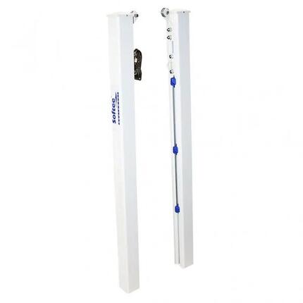 Softee Aluminium-Pfosten quadratisch 80x80 mm für Padel Set