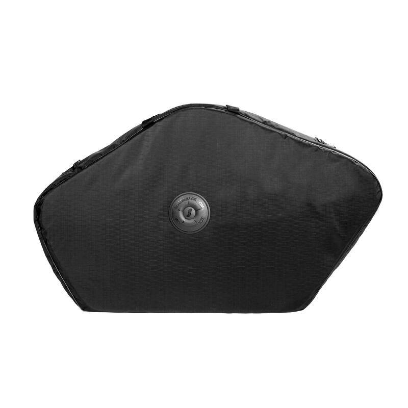 Bolsa Lleva cuadro de la bici (Negro)