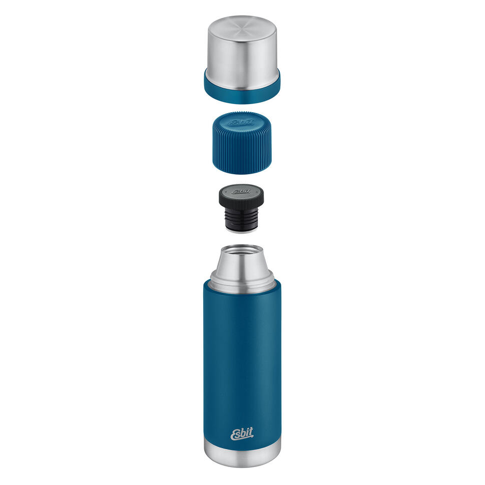 Termos Sculptor Vacuum Flask 1000 ml - blue