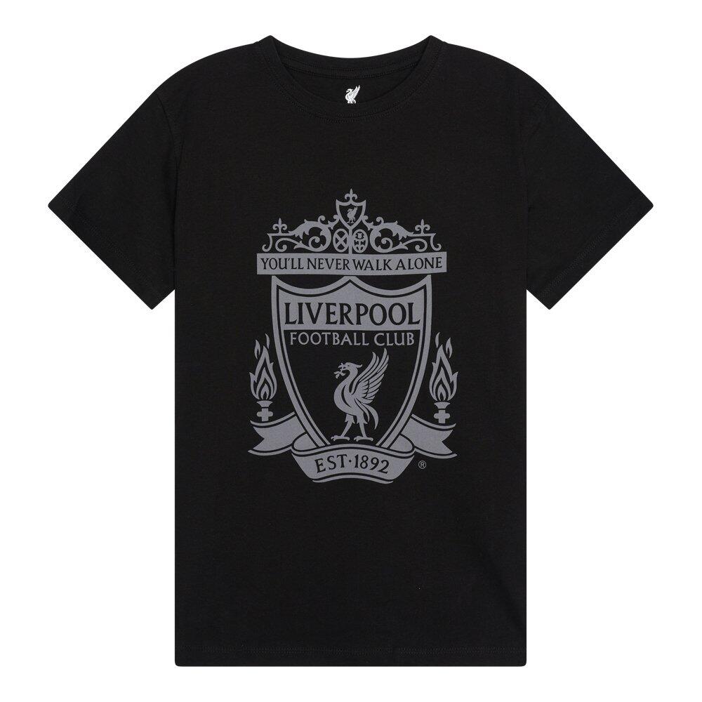 Liverpool logo t-shirt kids - Zwart 1/5