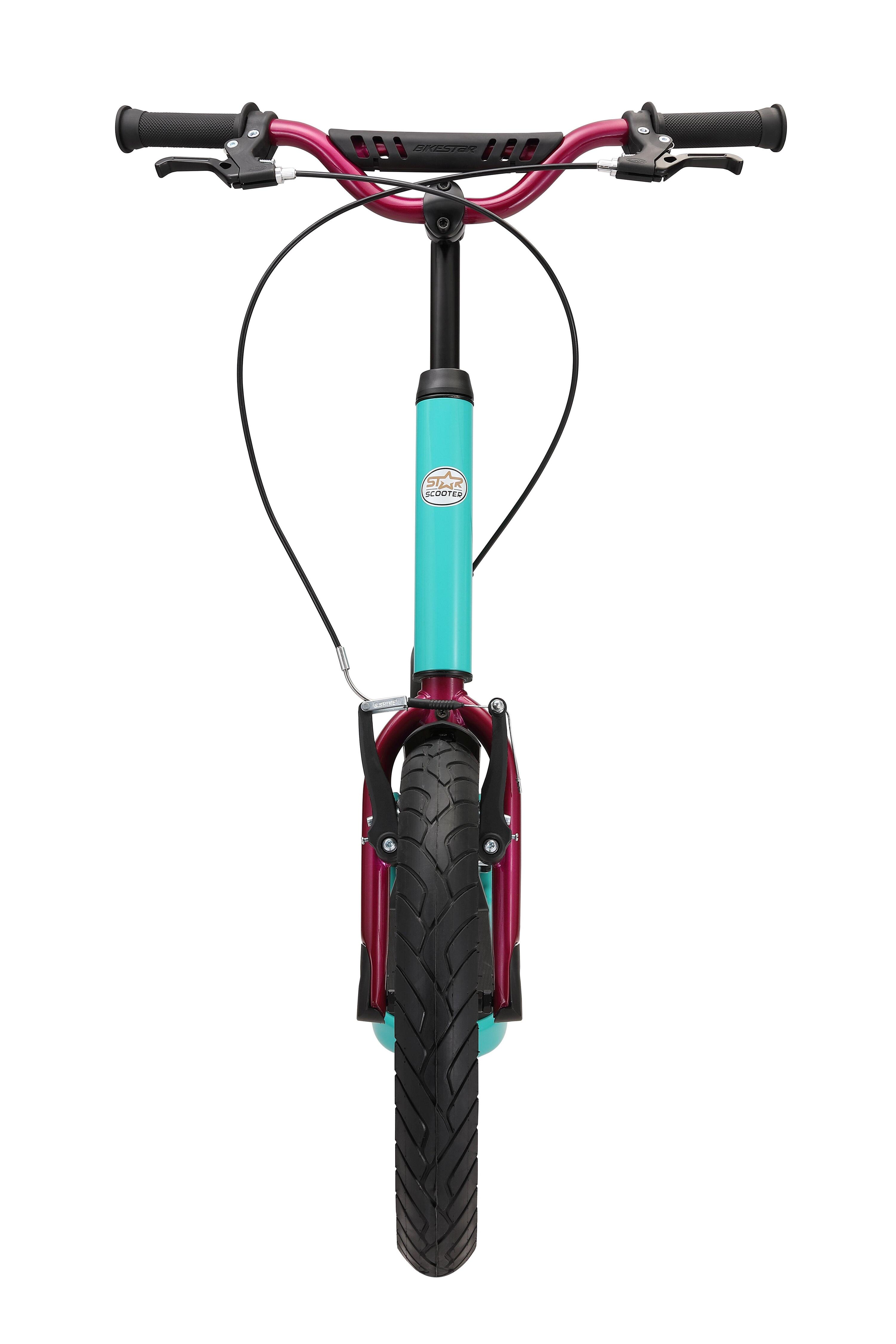 Monopattino con grandi ruote 16", per bambini 8 anni, pneumatici ad aria, NewGen 4/5