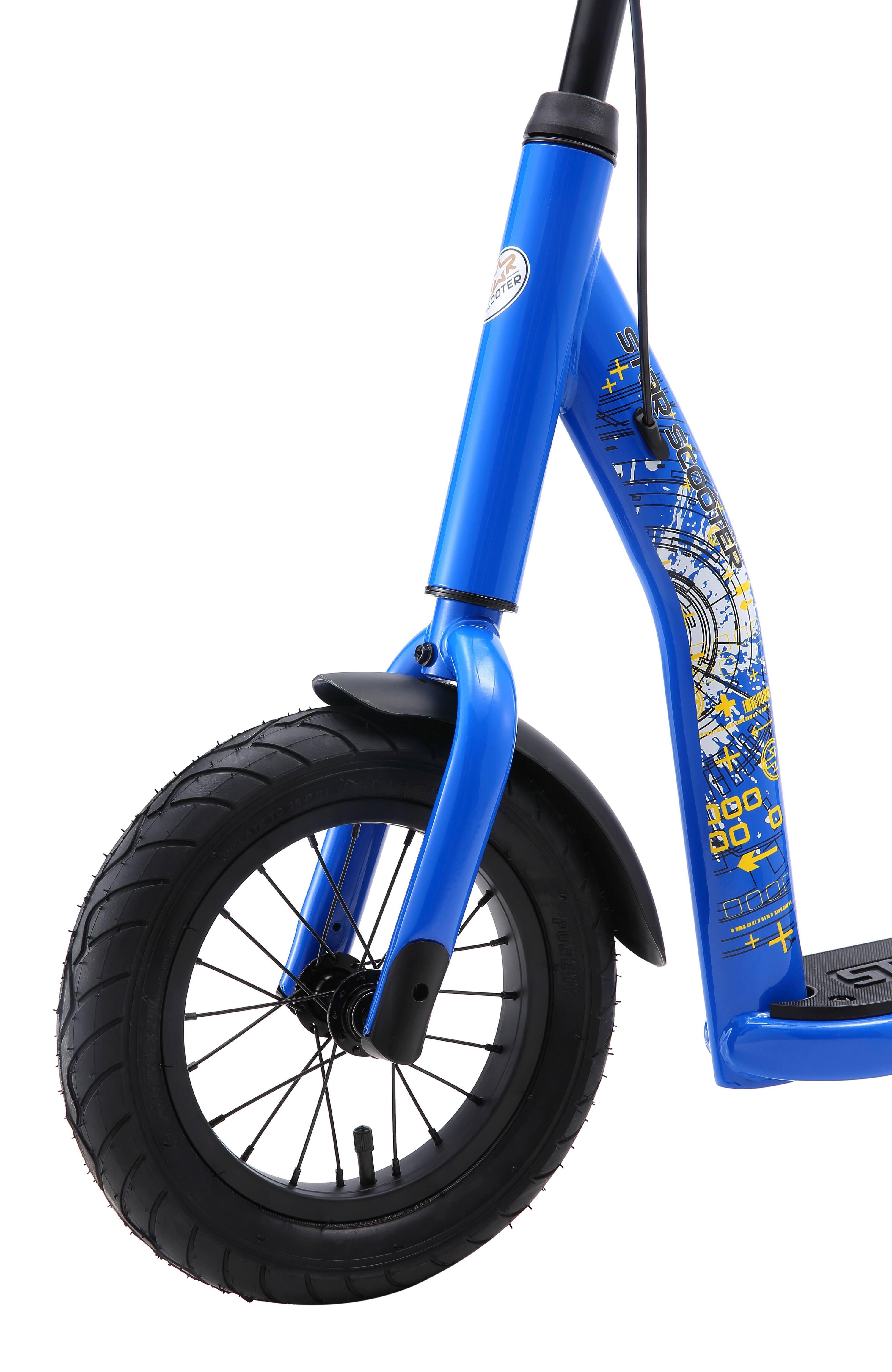 Trottinette grandes roues 12", pour enfants de 8 ans, pneus gonflables, NewGen 4/5