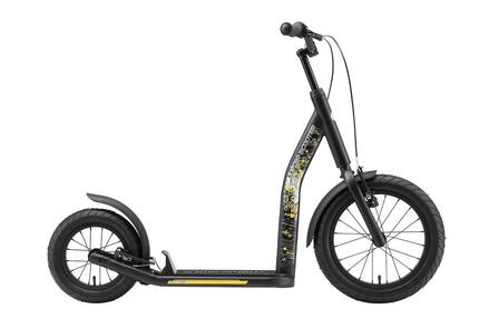 Trottinette grandes roues 16", pour enfants de 8 ans, pneus gonflables, NewGen