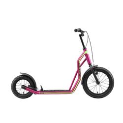 STAR SCOOTER autoped 16 inch + 12 inch, paars