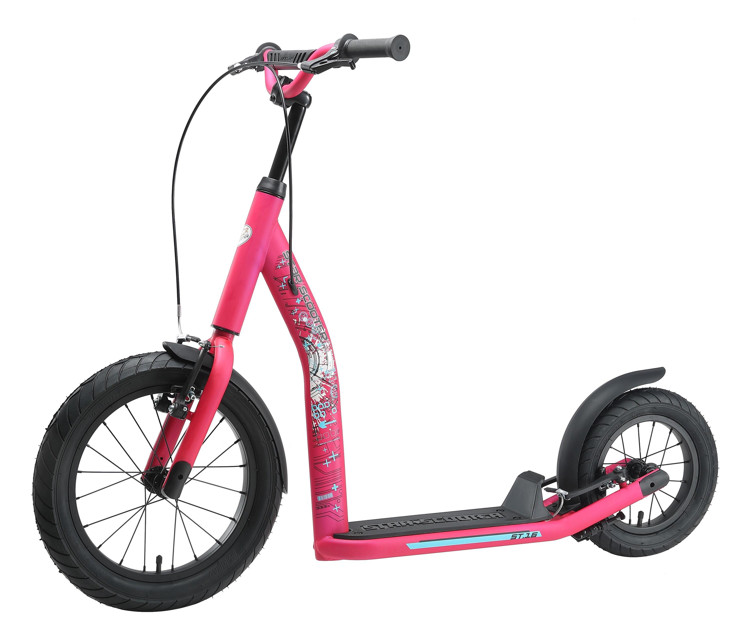 Bikestar autoped New Gen Sport 16 inch - 12 inch roze 4/5