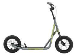 Trottinette grandes roues 12", pour enfants de 8 ans, pneus gonflables, Sport