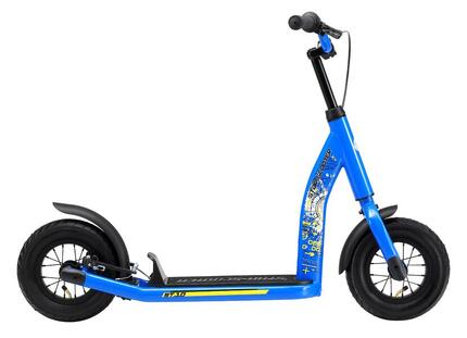 Trottinette grandes roues 10", pour enfants de 5 ans, pneus gonflables, NewGen