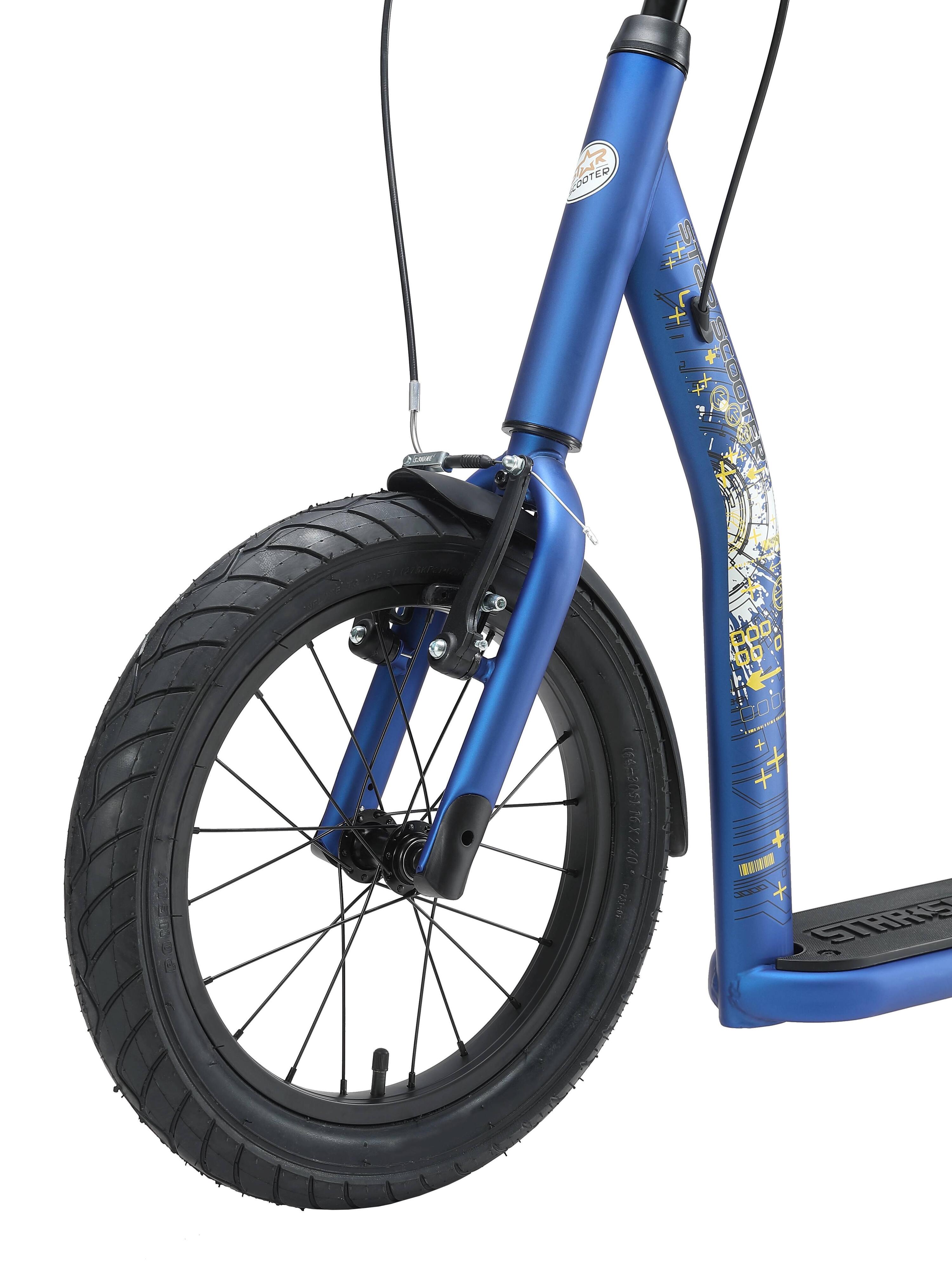 Monopattino con grandi ruote 16", per bambini 8 anni, pneumatici ad aria, NewGen 4/5