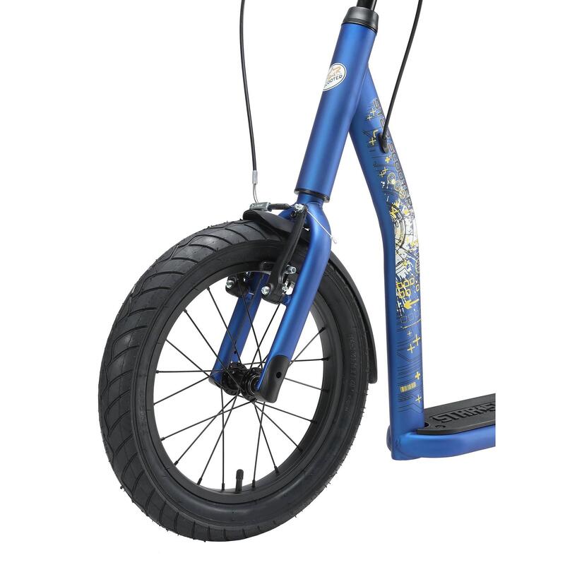 Bikestar autoped New Gen Sport 16 inch - 12 inch blauw