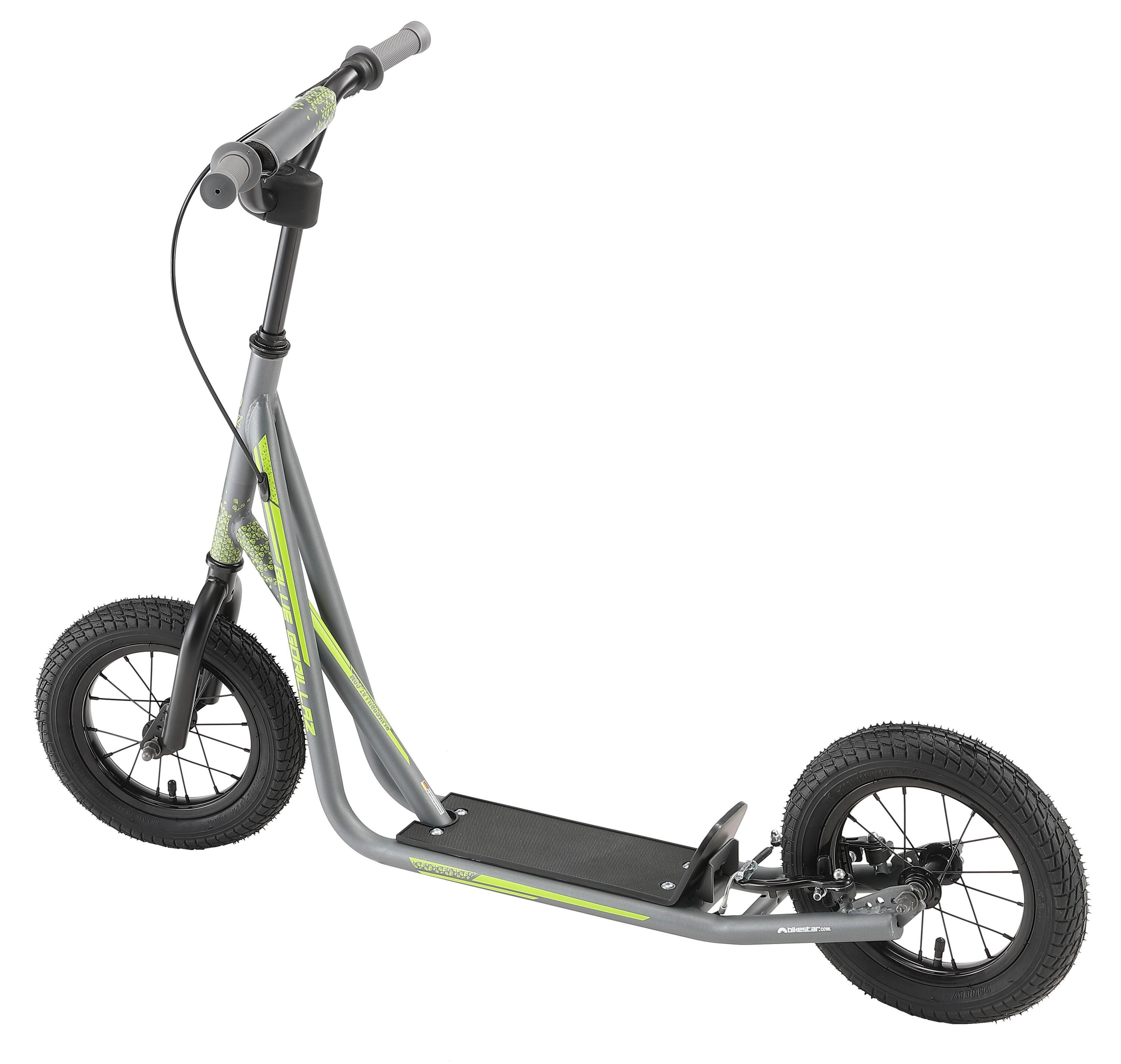 Trottinette grandes roues 12", pour enfants de 8 ans, pneus gonflables, Sport 3/5