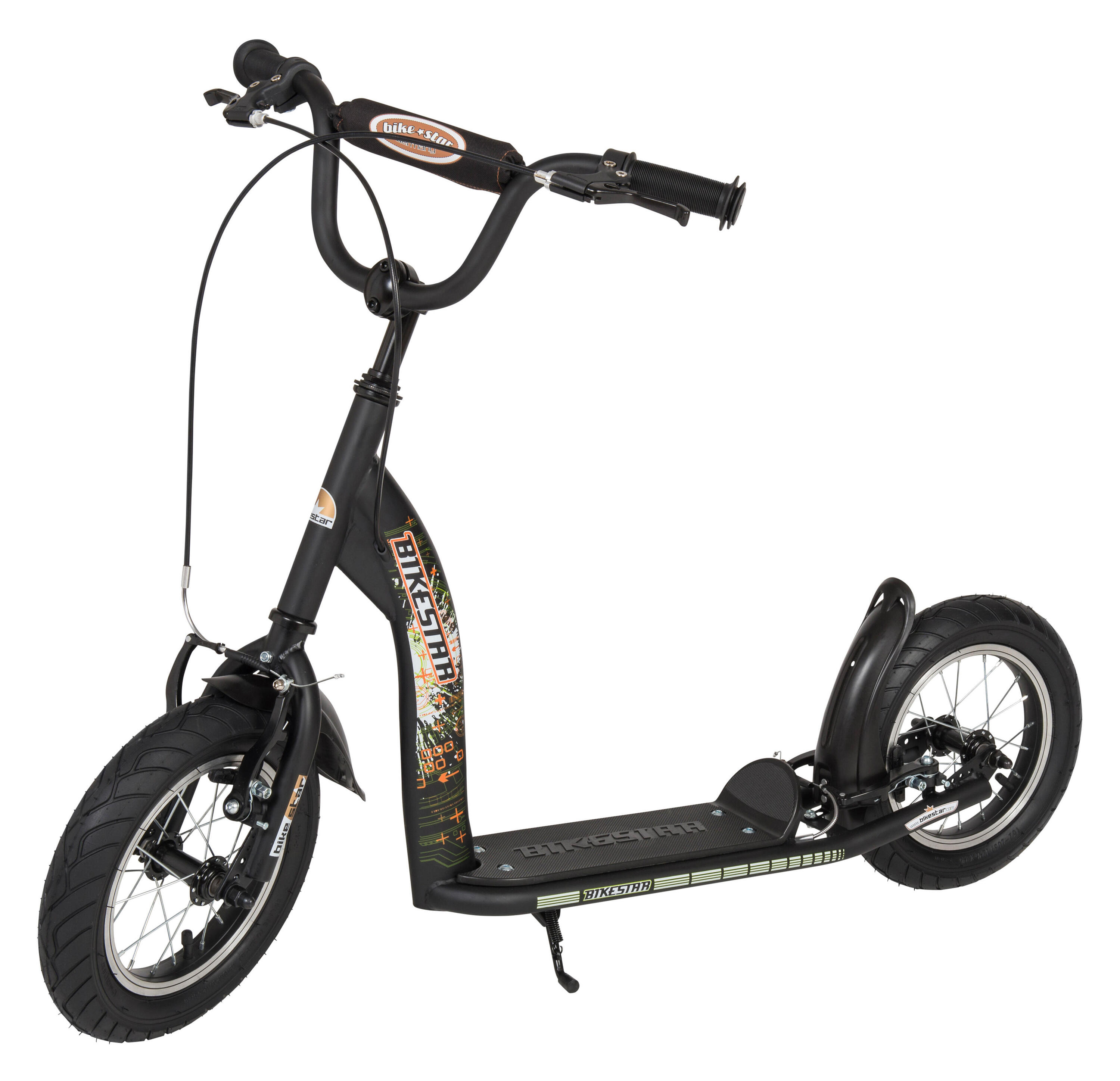 Monopattino con granruote 12", per bambini 8 anni, pneumatici ad aria, Sport 3/5