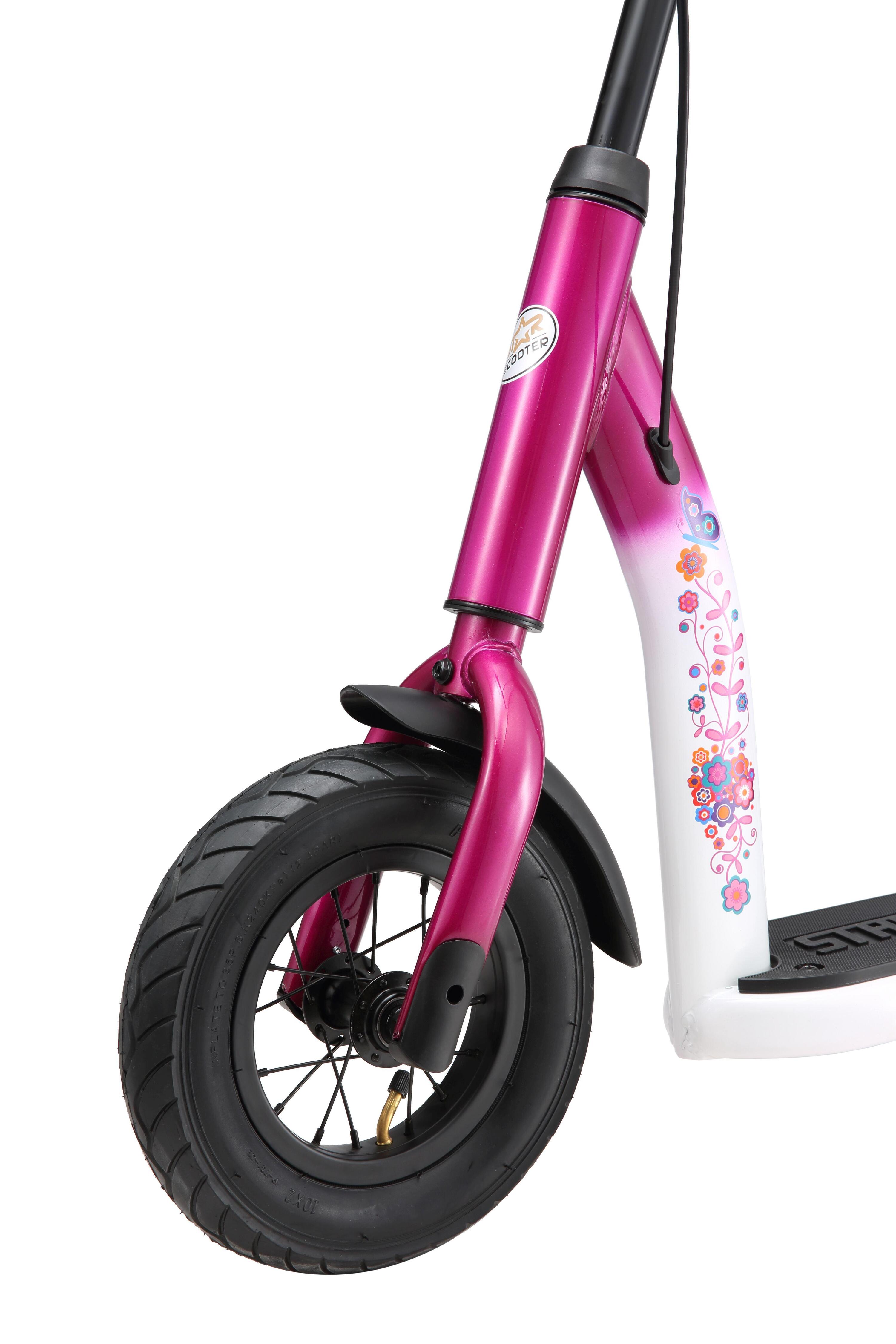Monopattino con granruote 10", per bambini 5 anni, pneumatici ad aria, NewGen 3/5
