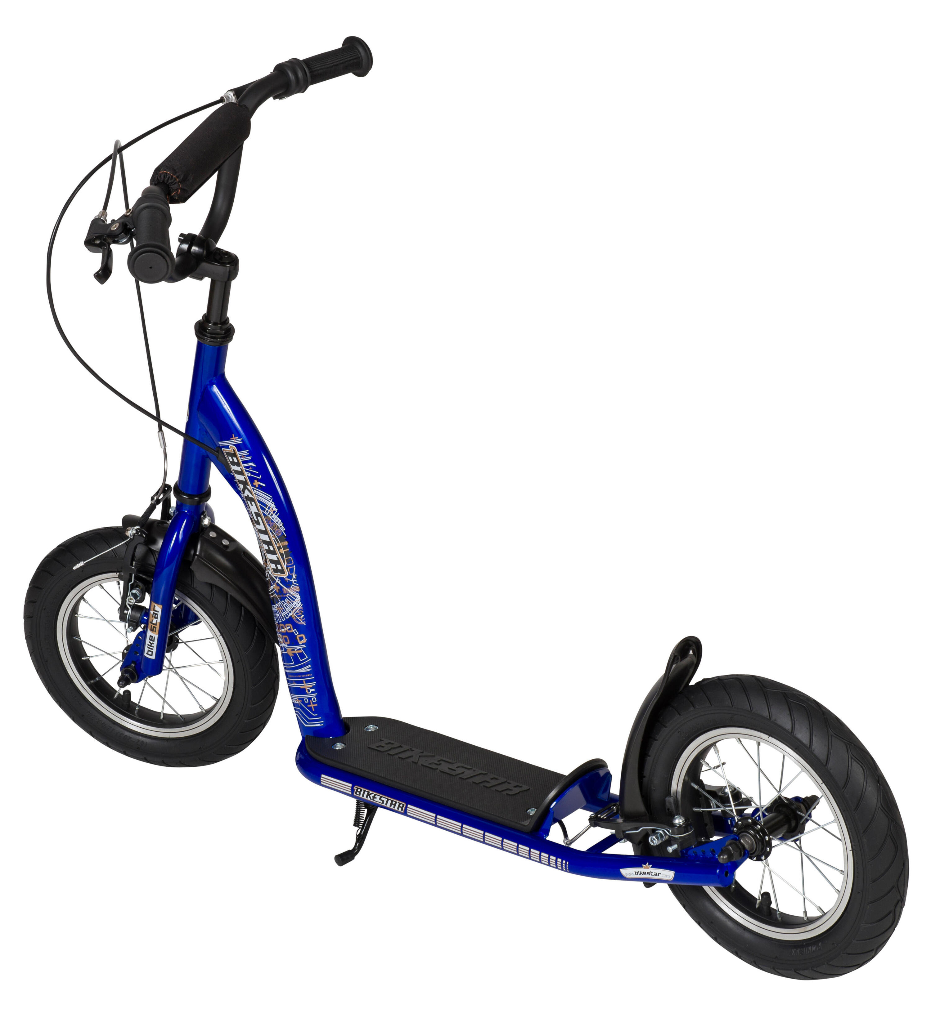 Monopattino con granruote 12", per bambini 8 anni, pneumatici ad aria, Sport 3/5