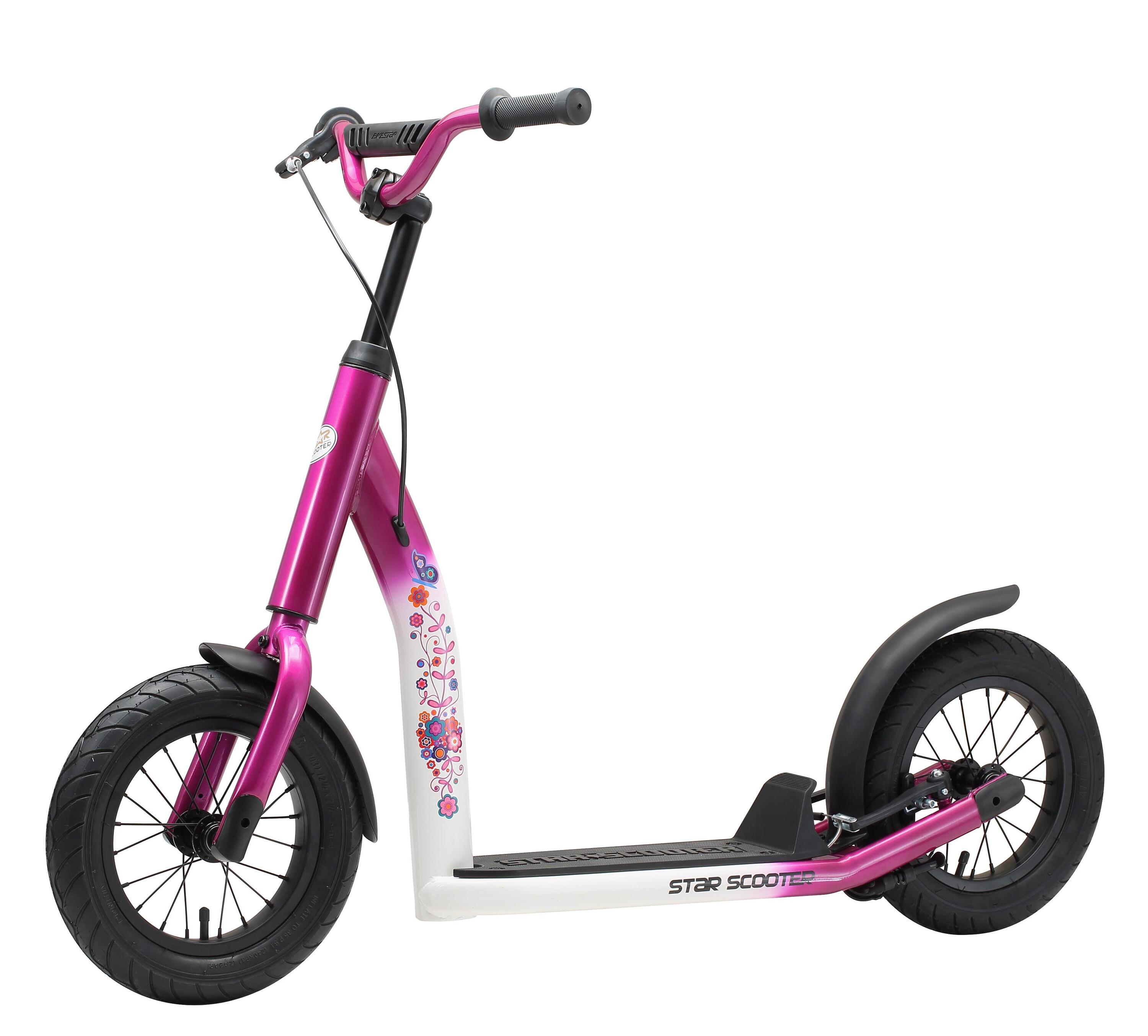 Bikestar autoped New Gen Sport 12 inch roze 3/5