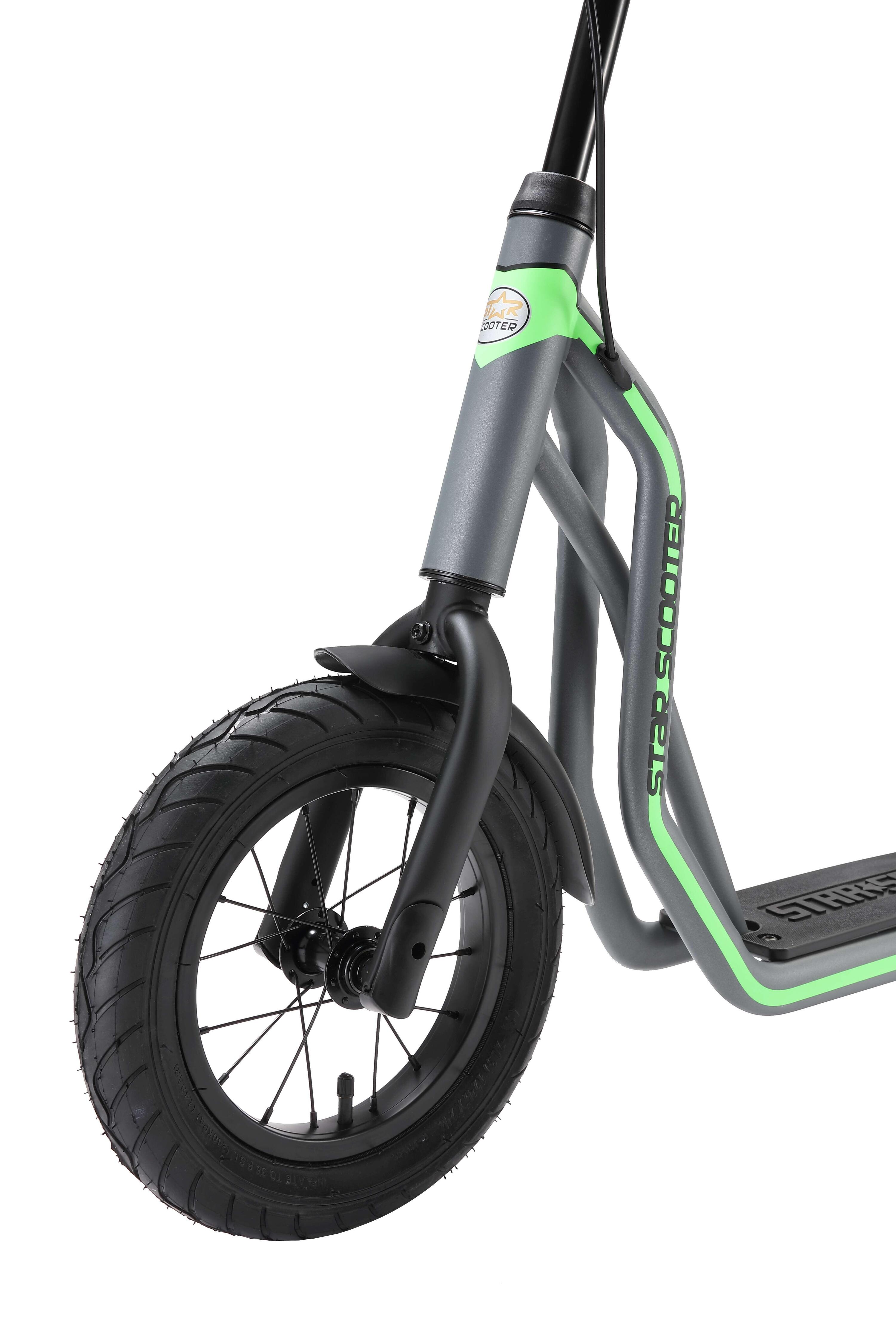 Monopattino con granruote 12", per bambini 8 anni, pneumatici ad aria, Mixed 3/5
