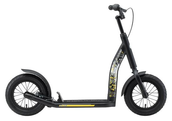 Monopattino con grandi ruote 12" per bambini 8 anni pneumatici ad aria NewGen