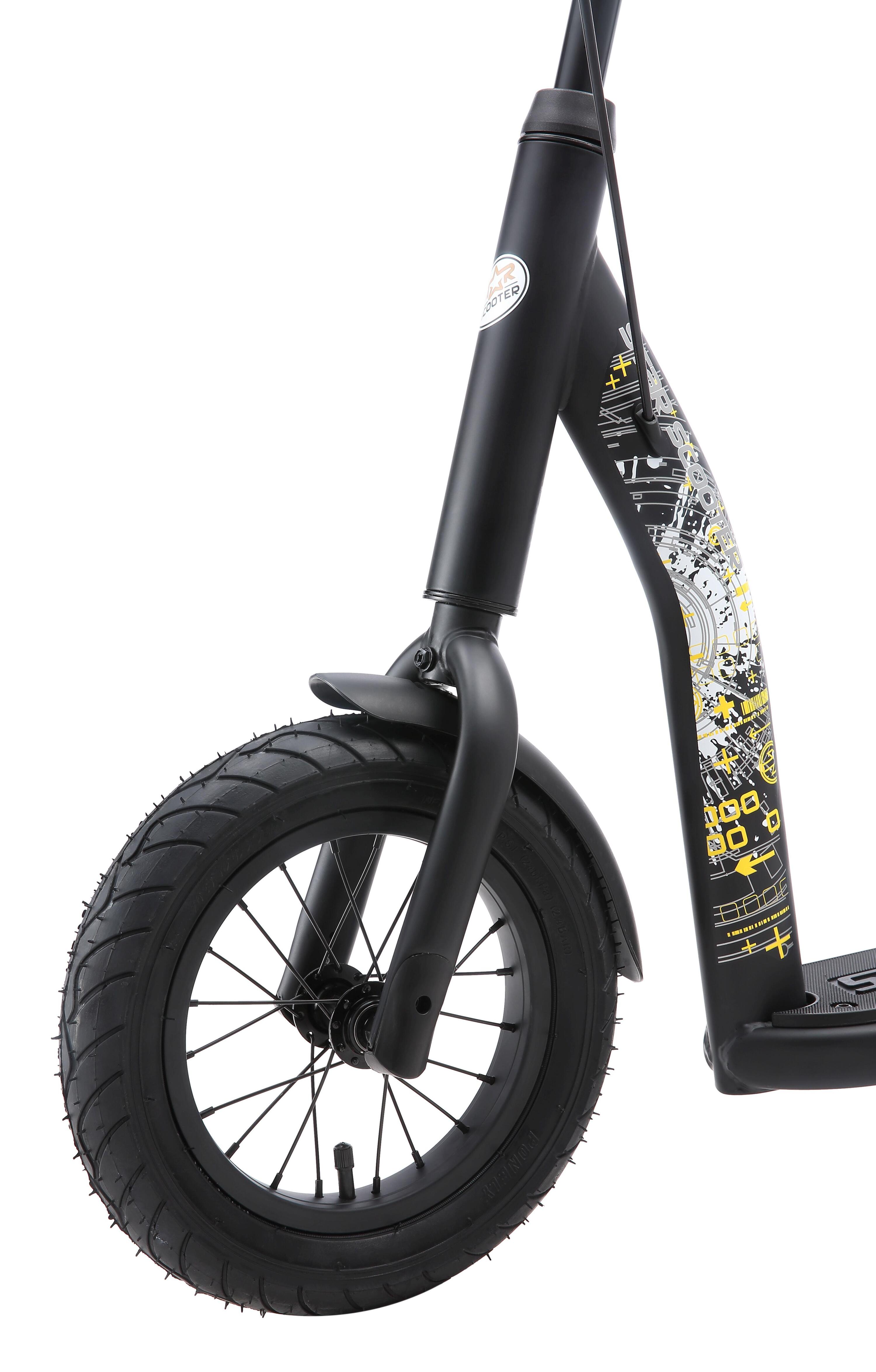 Monopattino con grandi ruote 12", per bambini 8 anni, pneumatici ad aria, NewGen 4/5