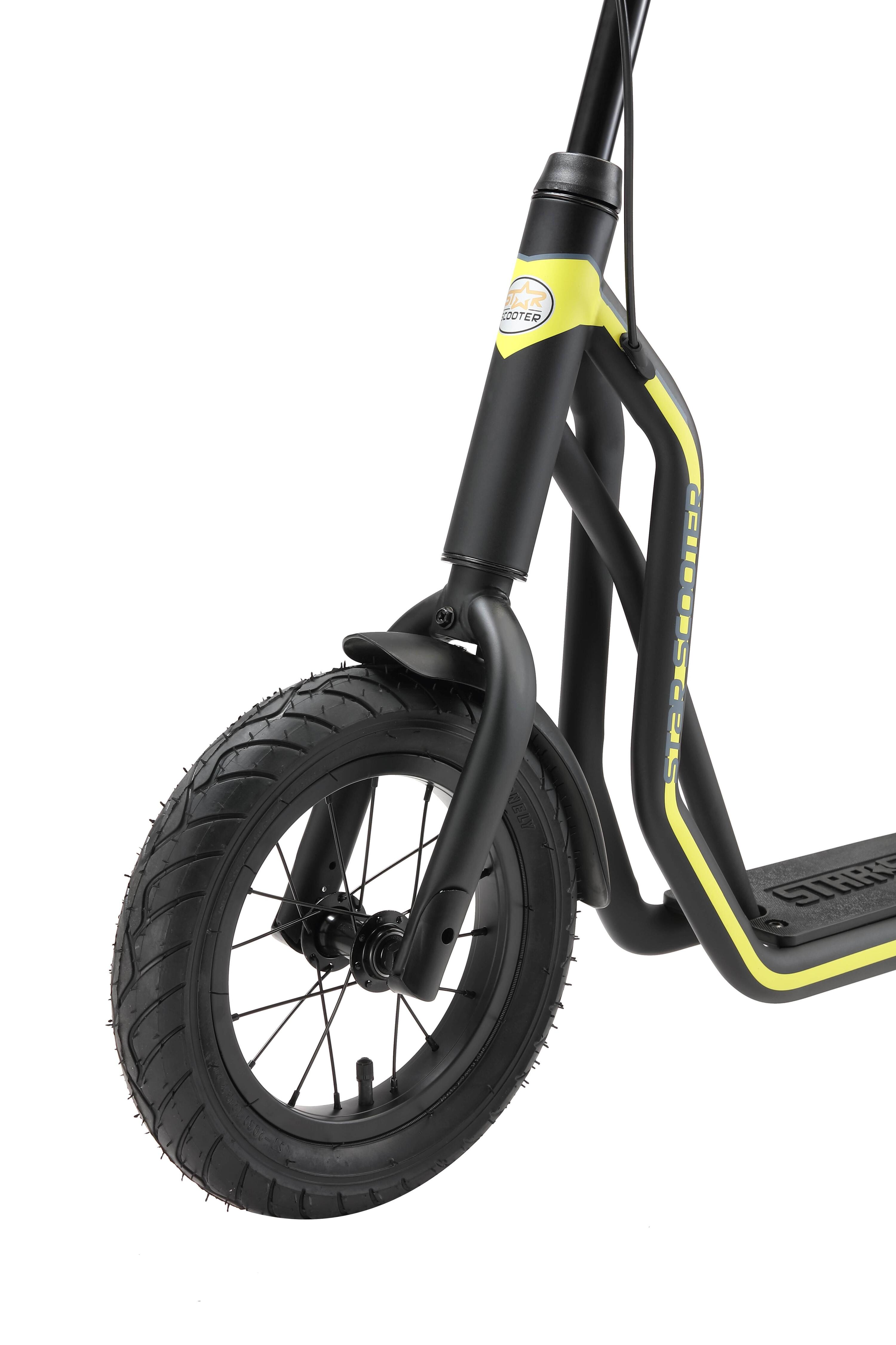 Monopattino con granruote 12", per bambini 8 anni, pneumatici ad aria, Mixed 3/5