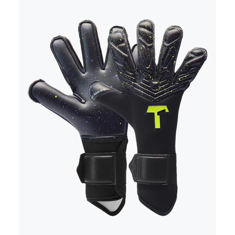 Gants de Gardien de But Football Enfant Alien Galaxy 2.0 avec Barrettes