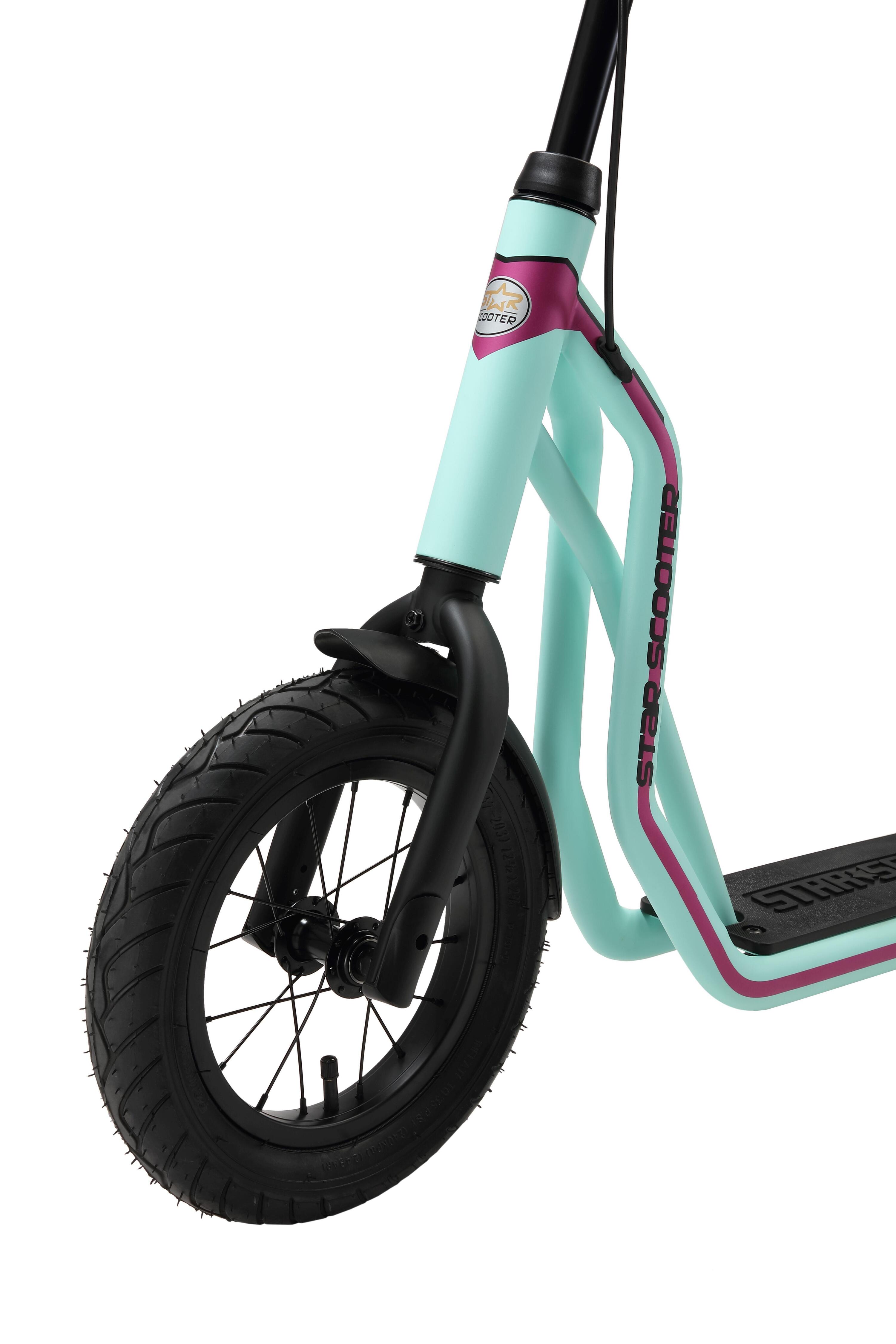 Trottinette grandes roues 12", pour enfants de 8 ans, pneus gonflables, Mixed 3/5