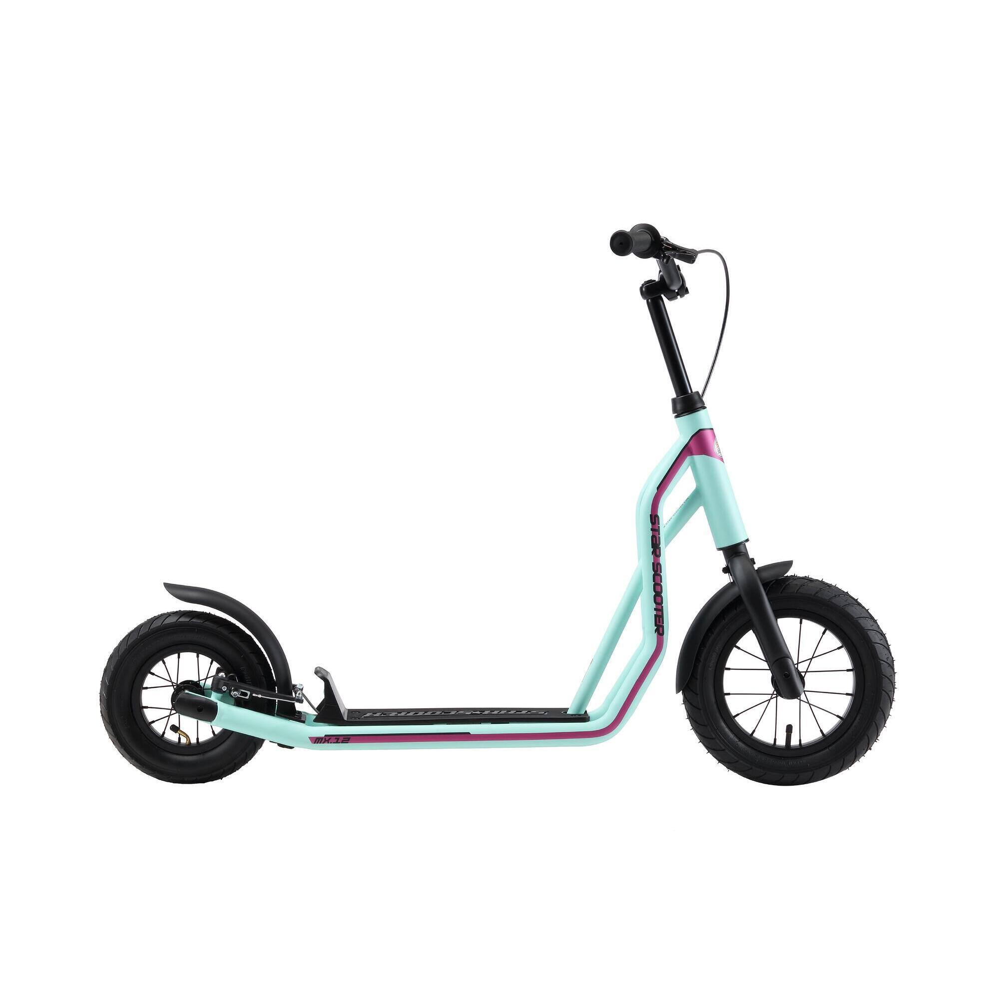 Star Scooter - Trottinette Grandes Roues 12", Pour Enfants De 8 Ans, Pneus Gonflables, Mixed - Trottinette - Vert - Taille Unique - Decathlon