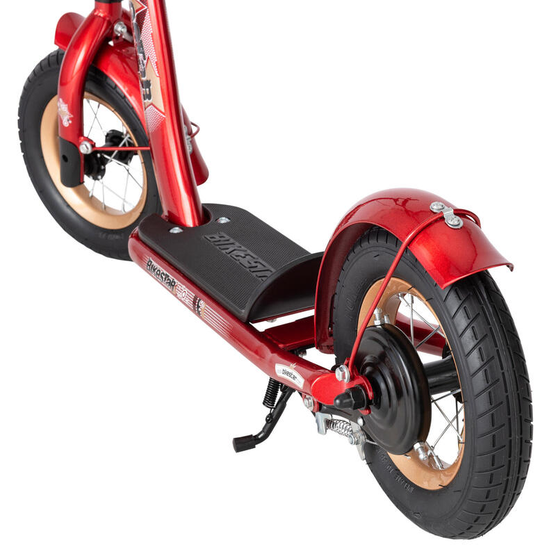 Bikestar Classic, autoped, 10 inch, rood