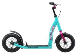 Trottinette grandes roues 12", pour enfants de 8 ans, pneus gonflables, NewGen