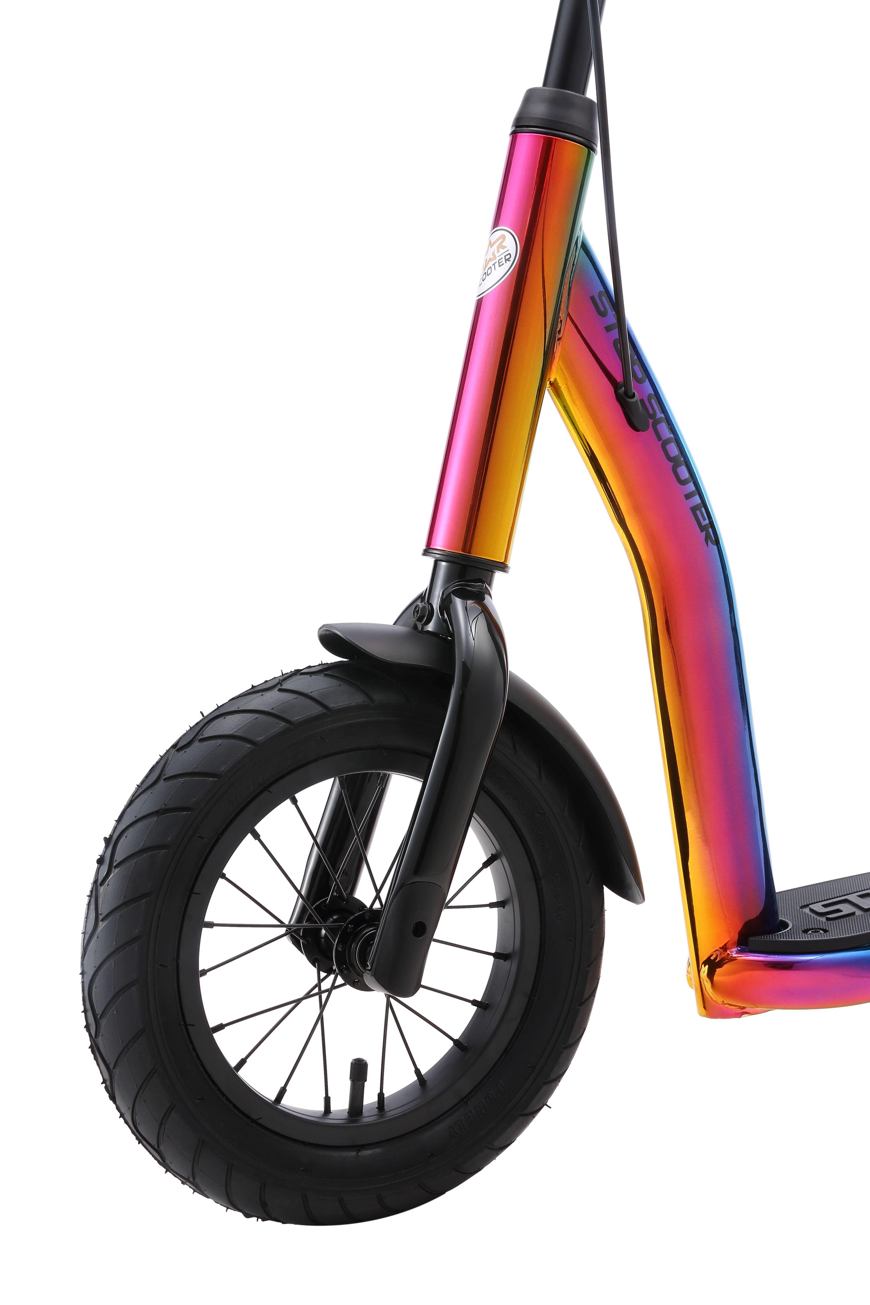 Trottinette grandes roues 12", pour enfants de 8 ans, pneus gonflables, NewGen 4/5