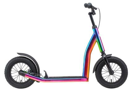 Trottinette grandes roues 12", pour enfants de 8 ans, pneus gonflables, NewGen