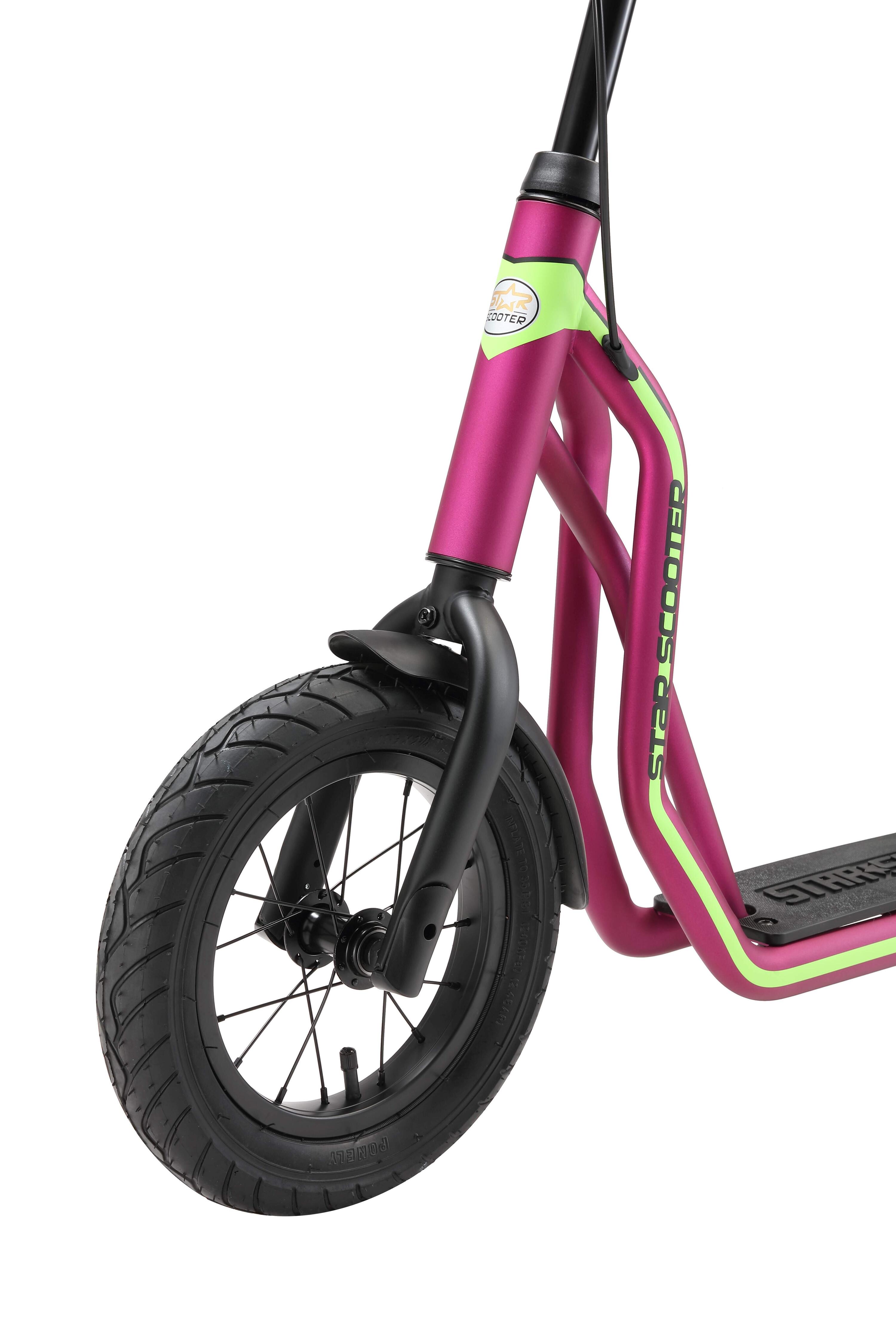 Monopattino con granruote 12", per bambini 8 anni, pneumatici ad aria, Mixed 3/5