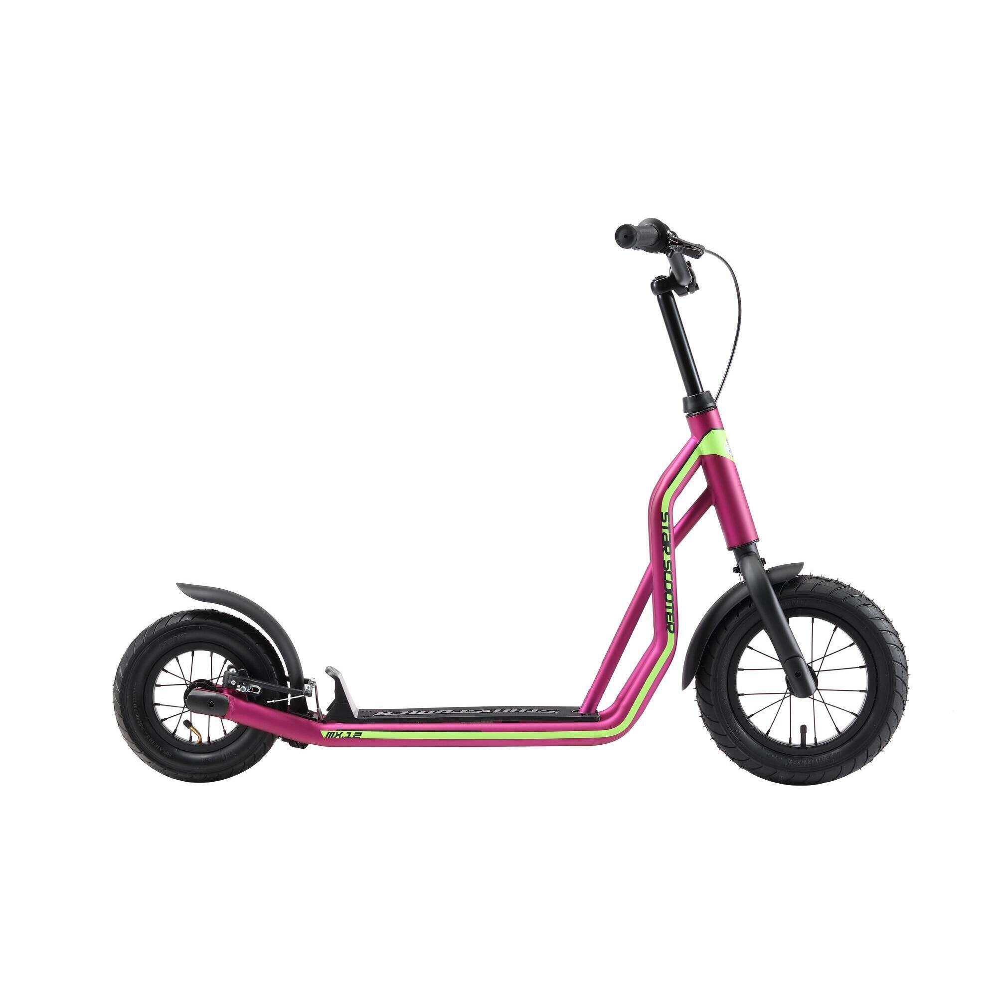 Star Scooter - Trottinette Grandes Roues 12", Pour Enfants De 8 Ans, Pneus Gonflables, Mixed - Trottinette - Violet - Taille Unique - Decathlon