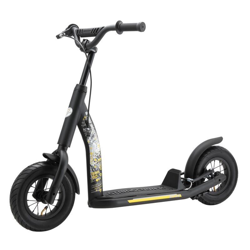 Bikestar New Gen Sport, autoped, 10 inch, zwart
