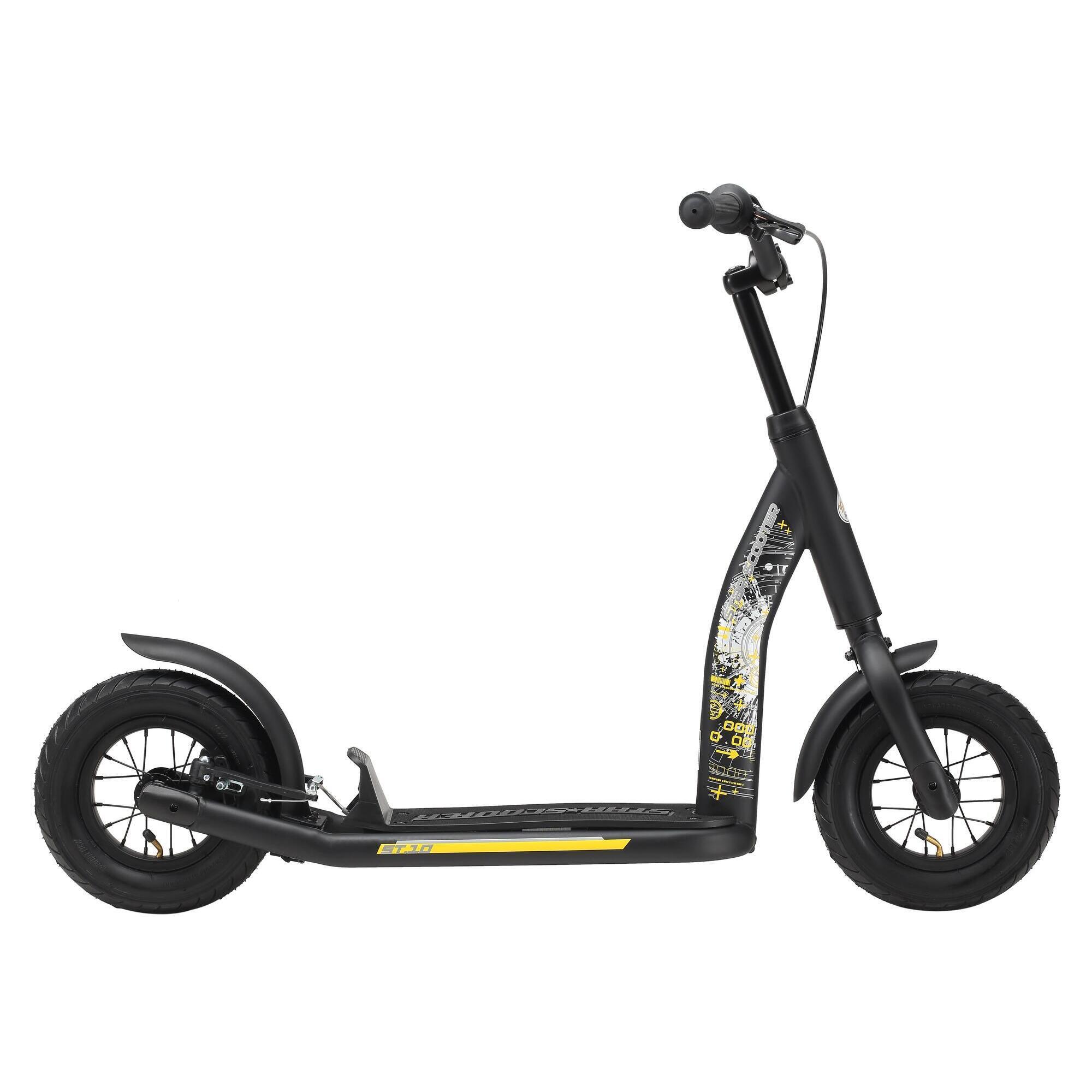 Star Scooter - Trottinette Grandes Roues 10", Pour Enfants De 5 Ans, Pneus Gonflables, Newgen - Trottinette - Noir - Taille Unique - Decathlon