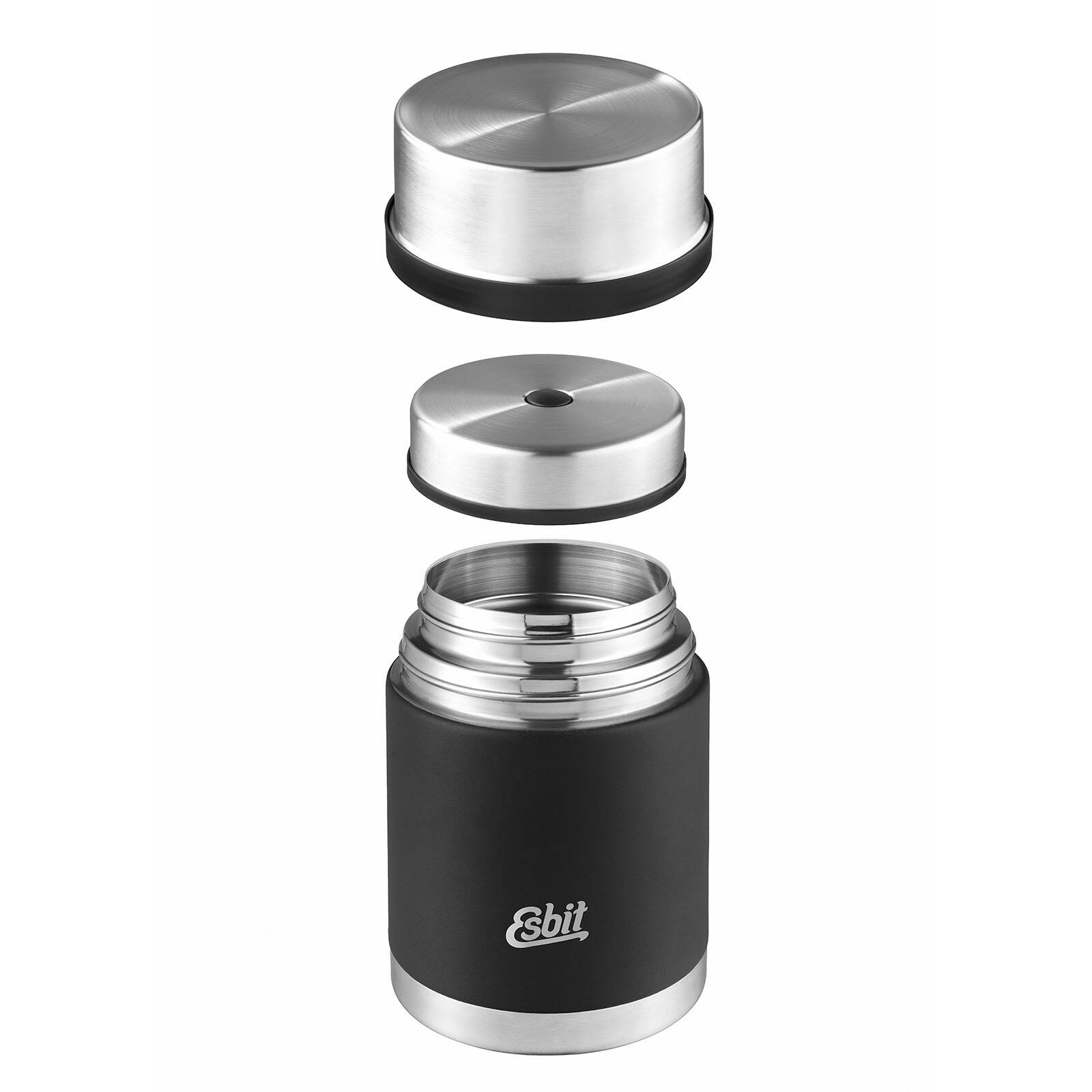 Isolierter Edelstahl-Behälter Für Essen – 480 Ml & 680 Ml, Hält Warm/kalt, Inkl. Löffel & Gabel