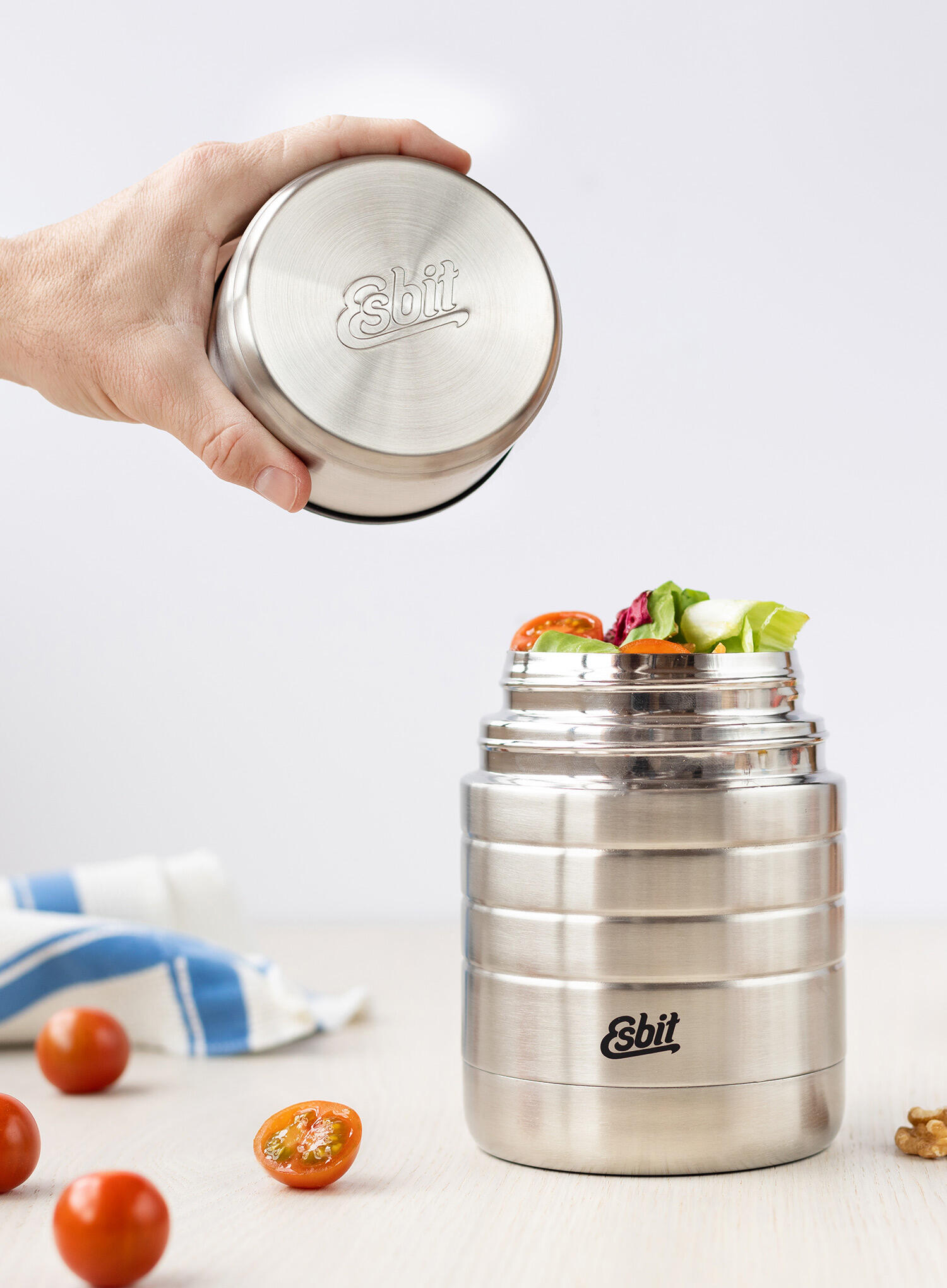 Termos na jedzenie Majoris Food Jug 800ml stalowy 5/7