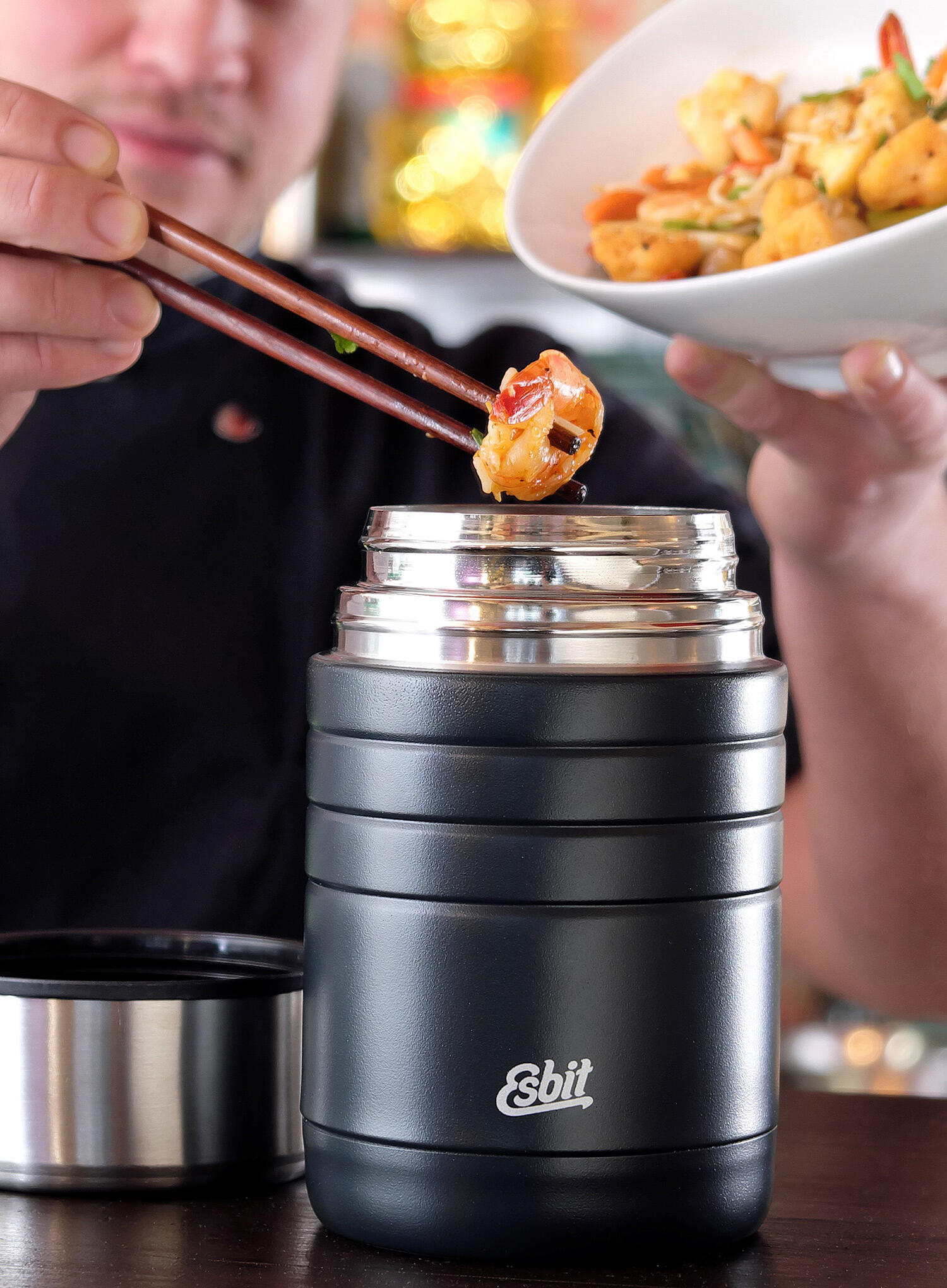 Termos na jedzenie Esbit Majoris Food Jug 0,8L - blk 7/7