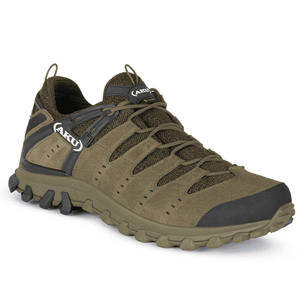 Aku - Chaussures De Trekking Basses Aku Alterra Lite Gtx Camo Avec Membrane - Chaussures De Sport - Vert - 44 - Decathlon
