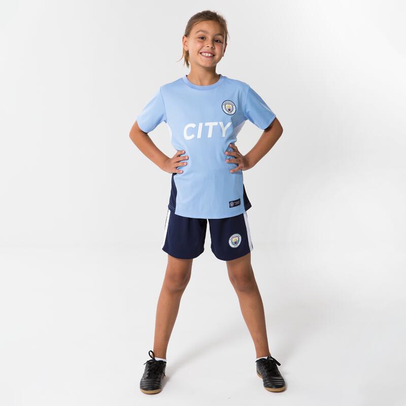 Camiseta primera equipación Manchester City 23/24 Niños