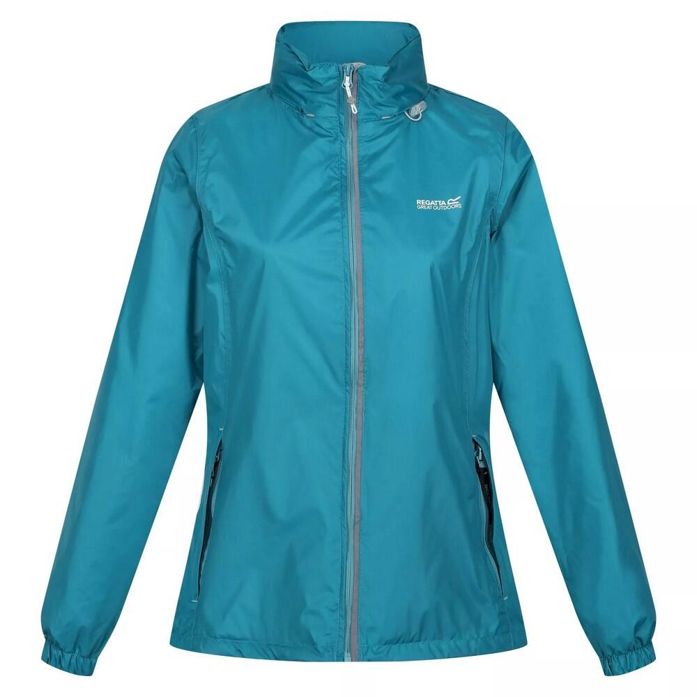 REGATTA Womens/Ladies Corinne IV Waterproof Jacket (Pagoda Blue)