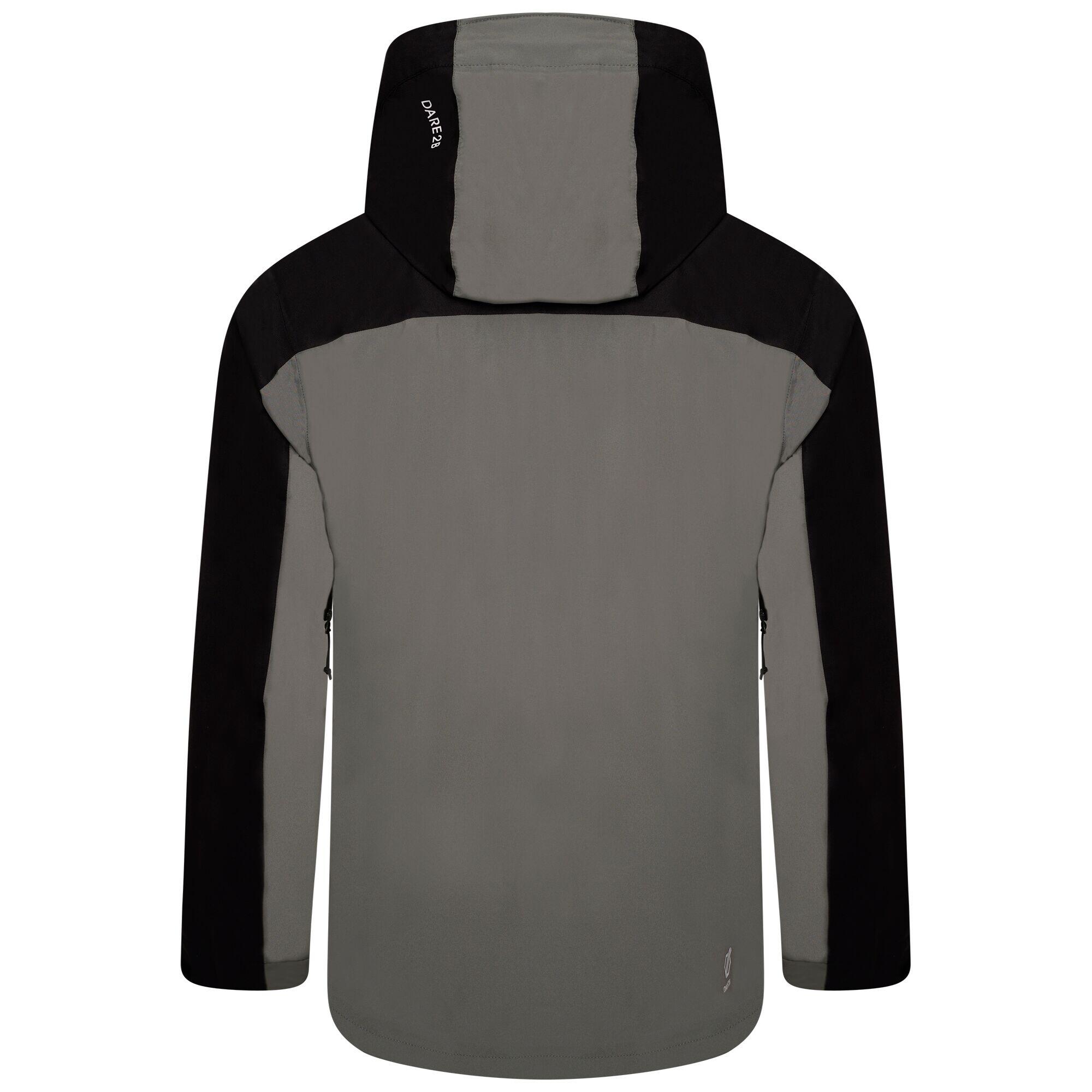 Veste Imperméable TOUCHPOINT Homme (Vert Kaki / Jaune Néon) 2/7