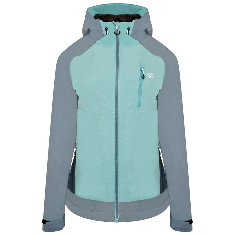 Regatta Chaqueta Impermeable Veritas Era para Mujer Verde Meadowbrook, Bluestone