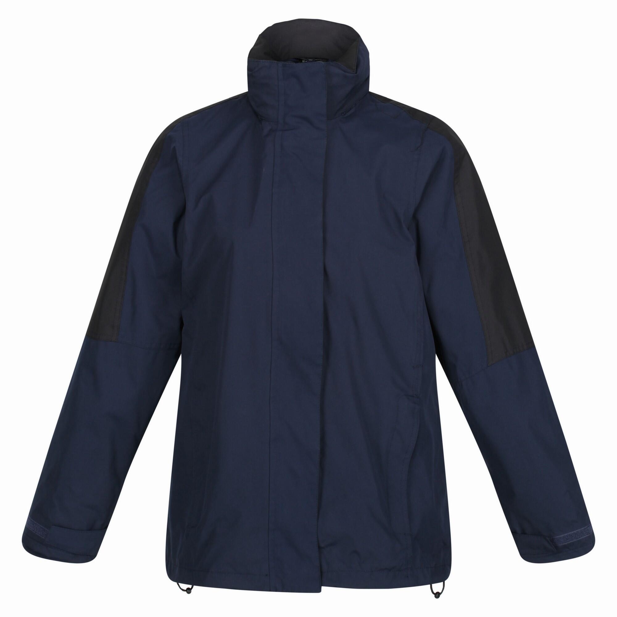 REGATTA Womens/Ladies Defender III 3In1 Jacket (Waterproof & Windproof) (Navy/Black)